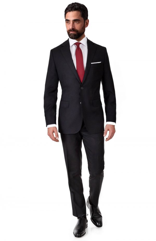 Men's Black Tuxedo Suit | Tailored Italian Suits