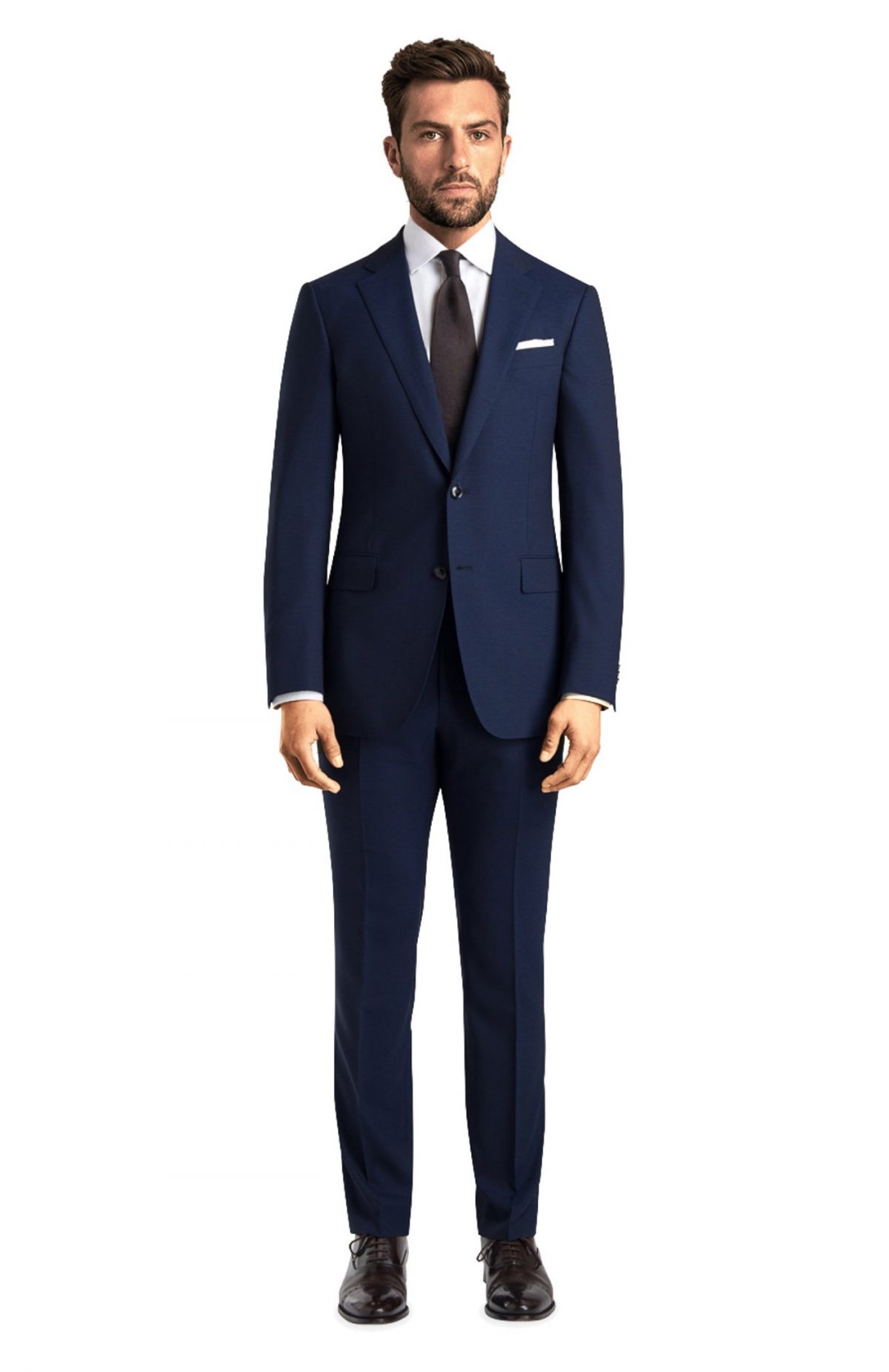 Navy Blue Suit - Tailored Suit Paris