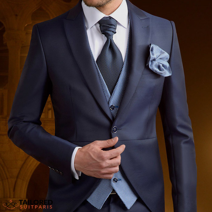 Tailored groom suit