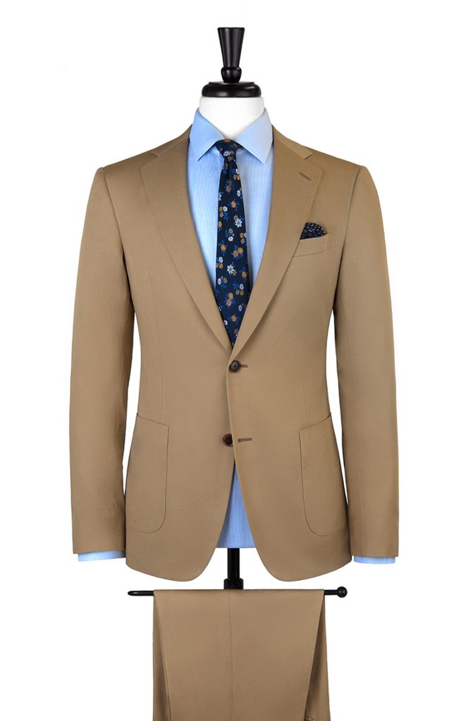 Blazer style beige suit Tailored Suit Paris